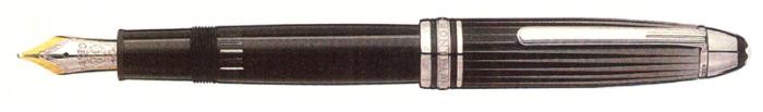 Stylo plume Mont Blanc, série Meisterstuck Solitaire Doué Noir
