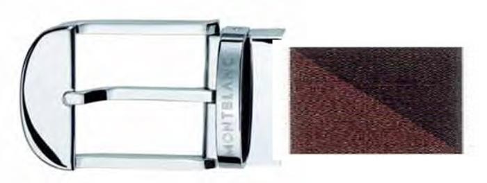 Ceinture Mont Blanc, série Casual line Belt Noir