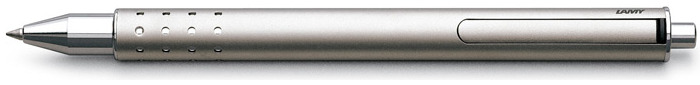 Stylo bille roulante rétractable zz Seconde Main * Second Hand zz, série Lamy Chrome satiné
