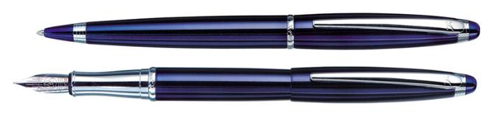 Ensemble stylo bille & stylo plume X-Pen, série Atlantic Bleu