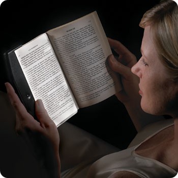 Lampe de lecture Lightwedge, série Book Lights Noir