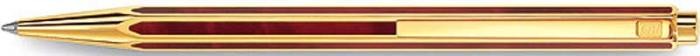 Stylo bille Caran d'Ache, série Hexagonale  Rouge