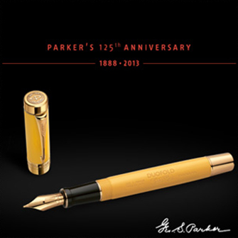 Parker  Duofold Mandarin Yellow LE (2013)