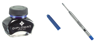 Diplomat  Refill & ink - Recharge & encre