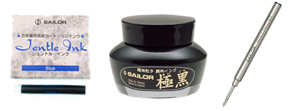 Sailor pen co. Refill & ink - Recharge & encre