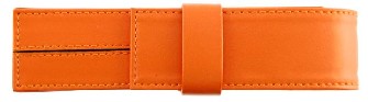 Boutique du stylo - tui pour stylo Delta , série Accessoires Orange