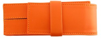 Boutique du stylo - tui pour stylo Delta , série Accessoires Orange