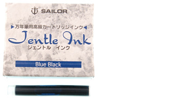 Cartouche d'encre Sailor, Série Recharge & encre, Encre Bleu-noir