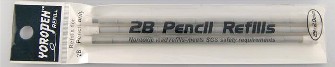 Yoropen Refill & ink - Recharge & encre Noir 2B
