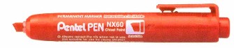 Pentel  Feutres et Marqueurs Encre rouge