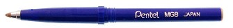 Recharge (bille roulante) Pentel , série Refill & ink - Recharge & encre Encre bleu
