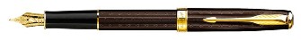 Boutique du stylo - Stylo plume Parker , série Sonnet Brun foncé