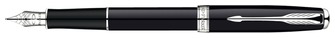 Parker  Sonnet Noir laqué Ct