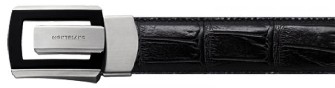 Boutique du stylo - Ceinture Mont Blanc, série Contemporary line Belt Noir