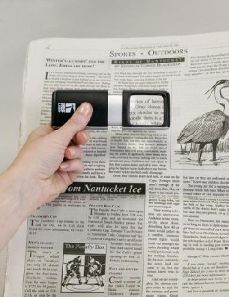 Lightwedge Book Magnifiers Noir