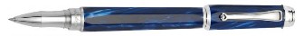 Boutique du stylo - Stylo bille roulante&nbsp;Montegrappa ,&nbsp;s&eacute;rie&nbsp;Emblema&nbsp;Bleu