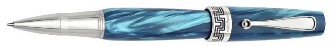 Boutique du stylo - Stylo bille roulante&nbsp;Montegrappa ,&nbsp;s&eacute;rie&nbsp;Miya&nbsp;Turquoise