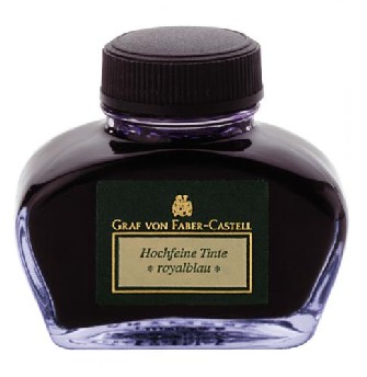 Faber-Castell&nbsp;Ink bottle,&nbsp;Refill & ink - Recharge & encre&nbsp;serie&nbsp;Royal blue ink