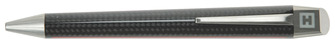 Boutique du stylo - Stylo bille Edelberg, série Sloop Carbon ligne rouge