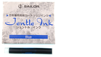 Cartouche d'encre Sailor, Série Recharge & encre, Encre Bleu