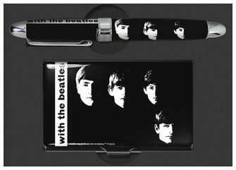 Boutique du stylo - Ensemble Acme Writing Tools, série BEATLES With the Beatles Noir