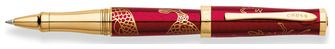 Boutique du stylo - Stylo bille roulante Cross, série 2012 Year of the Dragon Rouge
