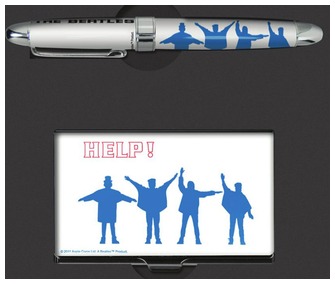 Boutique du stylo - Ensemble Acme Writing Tools, série BEATLES Help Multicolore