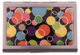 Boutique du stylo - Porte-cartes de visite S&P, série Stephanie Multicolore