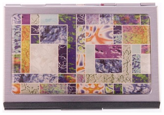 Boutique du stylo - Porte-cartes de visite S&P, série Stephanie Multicolore