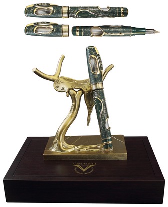Boutique du stylo - Visconti  Fountain pen, Salvador Dali Limited Edition (2013) series Green