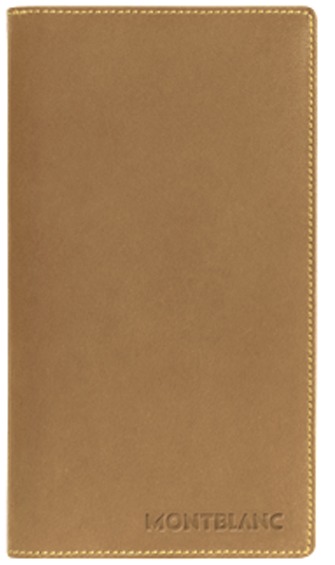 Boutique du stylo - Organiseur Mont Blanc, série Diaries & Notes Brun pâle