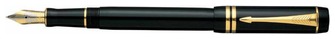 Boutique du stylo - Stylo plume Parker , série Duofold  Noir Centenial