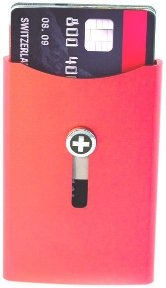 Wagner of Switzerland Swiss Wallet Rouge