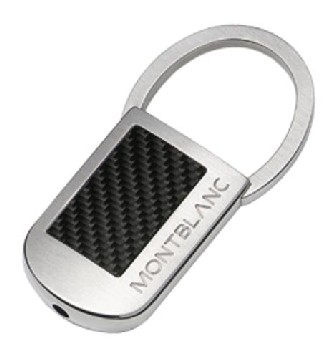 Boutique du stylo - Porte-clés Mont Blanc, série Jewellery Anthracite