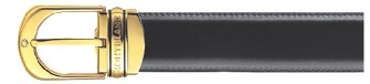 Mont Blanc Classic line belt Noir