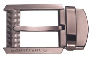 Mont Blanc Contemporary line Belt Noir