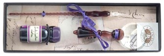 Rubinato Glass Pens Pourpre