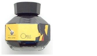 Omas Refill & ink - Recharge & encre Encre turquoise