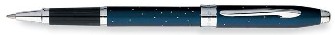 Boutique du stylo - Stylo bille roulante&nbsp;Cross,&nbsp;s&eacute;rie&nbsp;Century II Starlight&nbsp;Bleu nuit