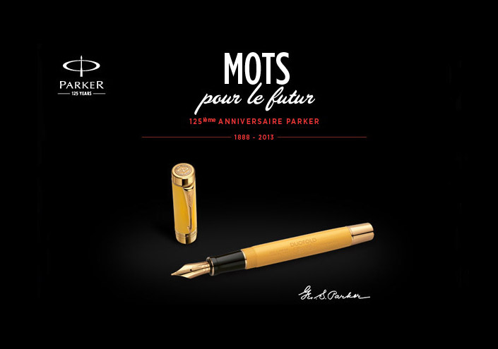 Stylo plume Parker , série Parker Duofold Mandarin Yellow Limited Edition (2013)