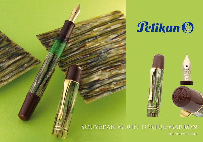 Stylo plume Pelikan, série Special Edition Souverän Vert
