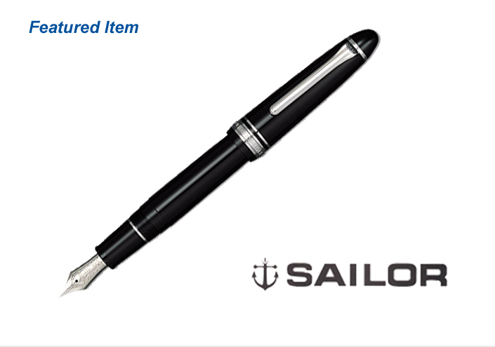 Stylo plume Sailor pen, série 1911 Noir St Large