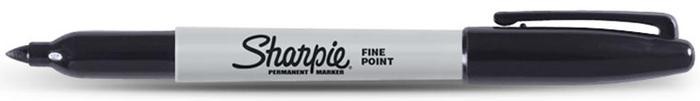 Crayon feutre Sharpie, série Permanent Markers Encre noir