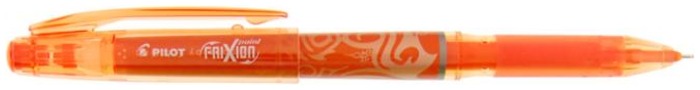 Pilot Gel Pen, Frixion point series Orange ink