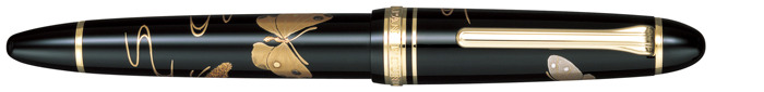 Stylo plume Sailor pen, série 1911 Maki-e Chou Noir Gt Large