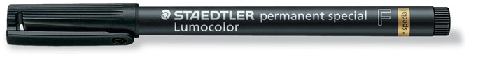 Crayon feutre Staedtler, série Lumocolor Noir (Spécial)