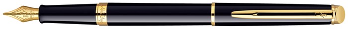 Waterman Fountain pen, Hémisphère New Generation series Black Lacquer GT