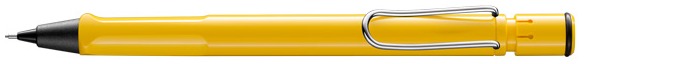 Lamy  Mechanical pencil , Safari series Yellow Chrome Clip