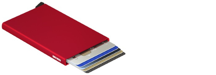 Porte-cartes Secrid, série Cardprotector Rouge