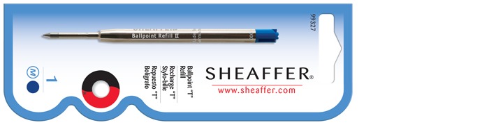 Recharge stylo Sheaffer, série Recharge & encre Encre bleue